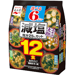 みそ汁太郎減塩 12食 商品情報 永谷園