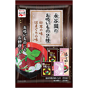 通販向け 永谷園のお吸いもの2種 松茸の味 はまぐりの味 商品情報 永谷園